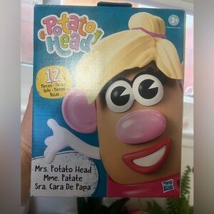 NIB Hasbro Mrs. Potato Head – Blonde Hair & Pink Accessories